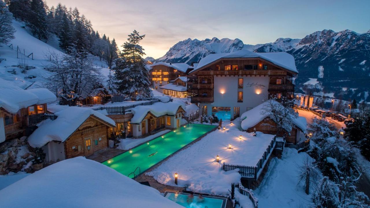 Natur- Und Wellnesshotel Hoeflehner Haus im Ennstal Eksteriør bilde
