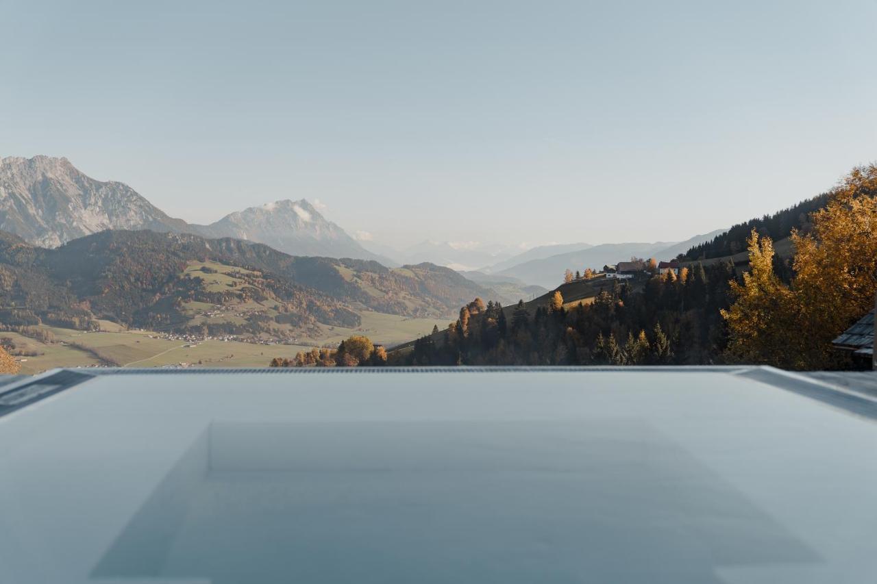 Natur- Und Wellnesshotel Hoeflehner Haus im Ennstal Eksteriør bilde