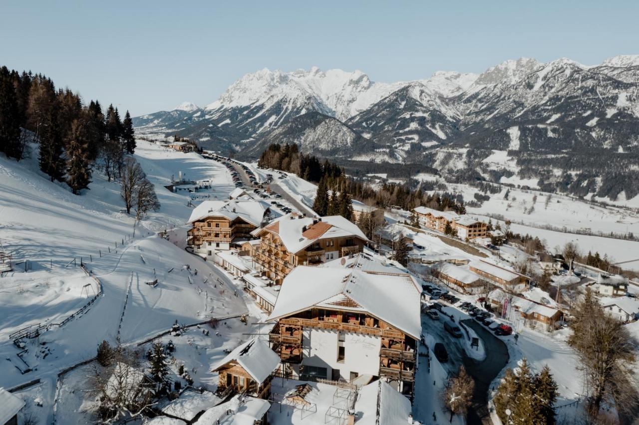 Natur- Und Wellnesshotel Hoeflehner Haus im Ennstal Eksteriør bilde