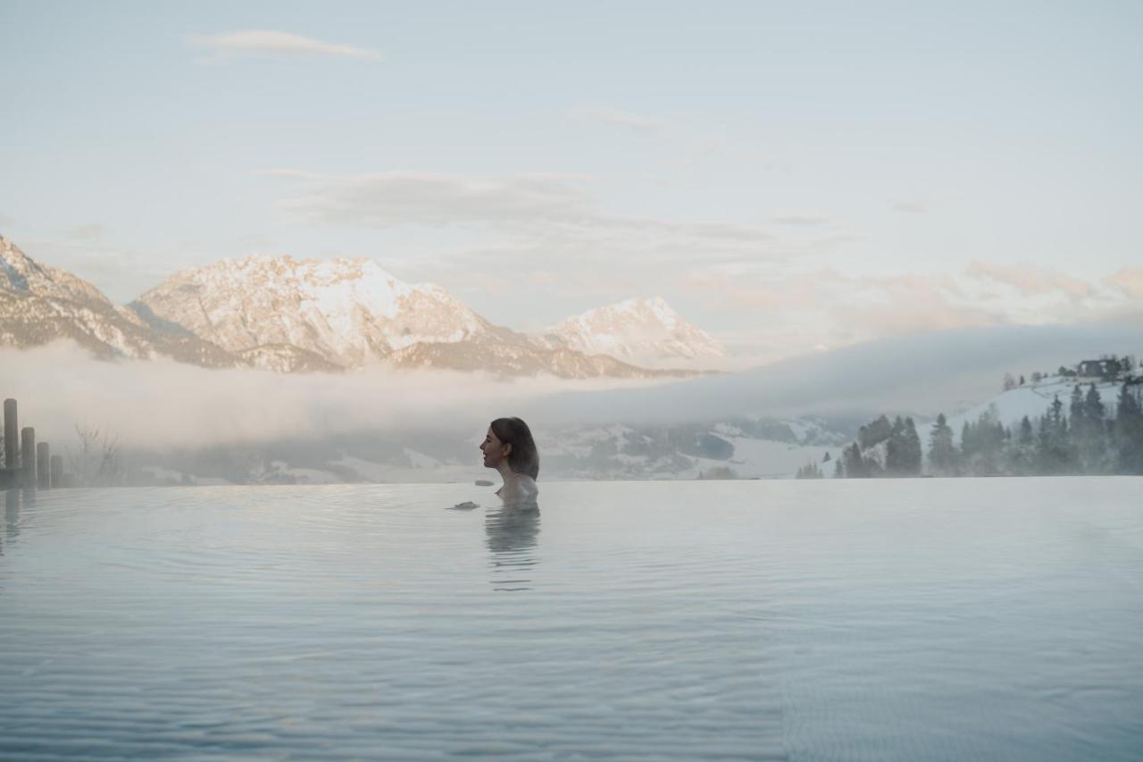 Natur- Und Wellnesshotel Hoeflehner Haus im Ennstal Eksteriør bilde